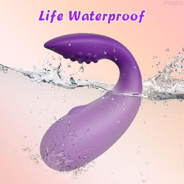 Vibrador Whale 10 Modos De Vibração Com Aplicativo De Longa Distância - Imagem 13