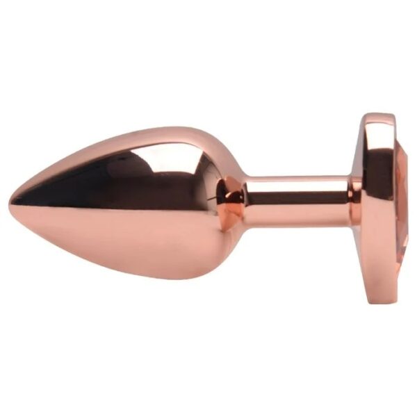 Plug Anal Coração Laranja 7 X 2,8Cm - Imagem 4