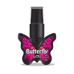 Butterfly Gel Vibrador Feminino 20G Hot Flowers