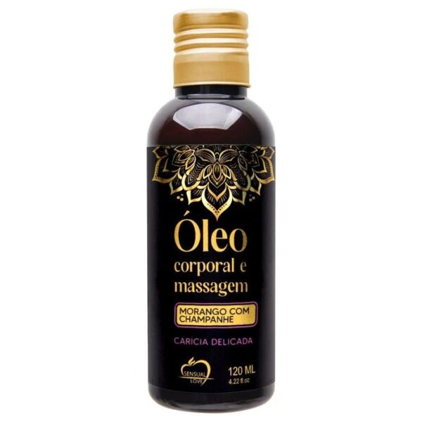 Óleo Corporal Para Massagem 120Ml Sensual Love - Imagem 6