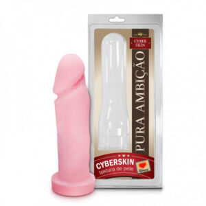 CAPA PENIANA EM CYBERSKIN 16X4,5CM - SEXY FANTASY