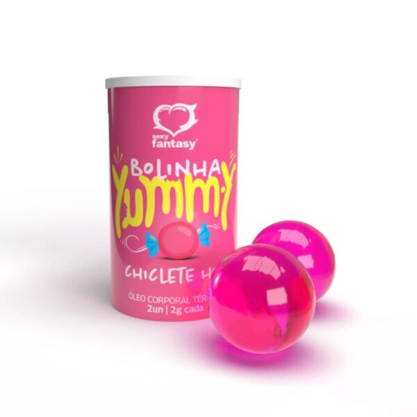 Yummy Bolinha Beijável Térmica Hot Com 2 Unidades Sexy Fantasy - Imagem 4