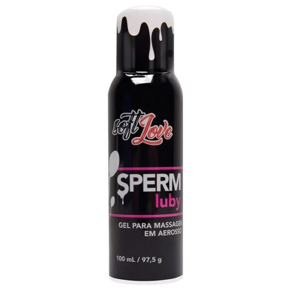 Sperm Luby Aerossol Lubrificante 100ml Soft Love