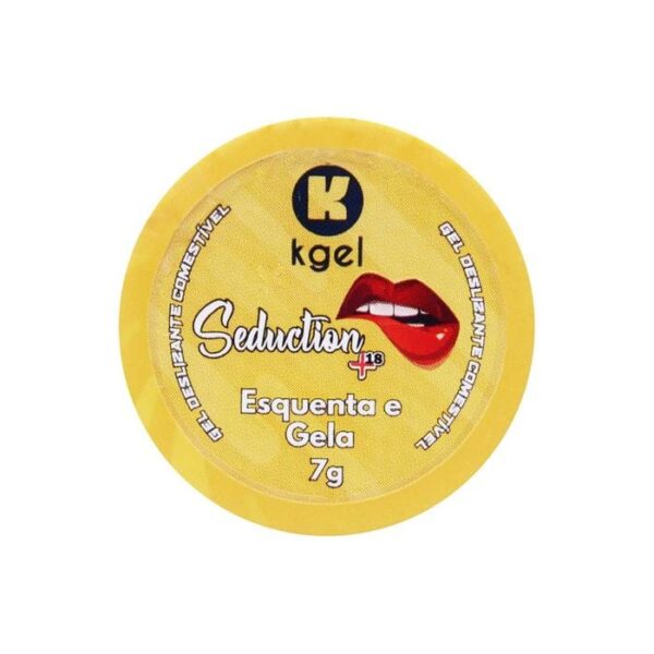 Esquenta E Gela Gel Funcional Seduction 7G Kgel - Imagem 3