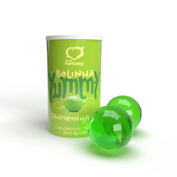 Yummy Bolinha Beijável Térmica Ice Com 2 Unidades Sexy Fantasy - Imagem 2