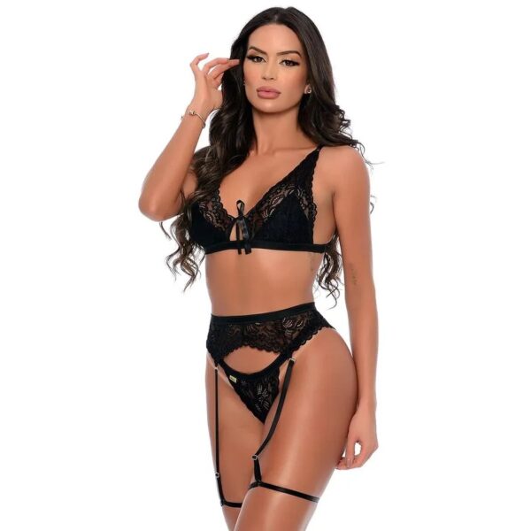 Conjunto Emily Sem Bojo com Cinta Liga Patitex 846 - Imagem 6