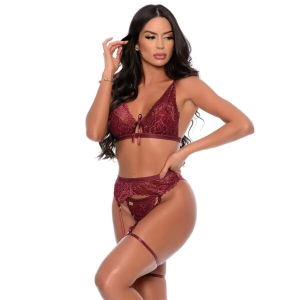 Conjunto Emily Sem Bojo com Cinta Liga Patitex 846 - Imagem 12