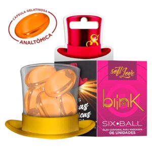Six Ball Blink Bolinha Anal 6 Unidades Soft Love