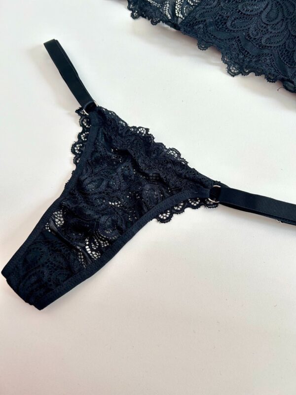 Conjunto Corset Luara Em Renda - Imagem 13