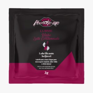 SACHÊ LUBME LUBRIFICANTE VINHO INTENSO BEIJÁVEL 3G PROVOKE-ME