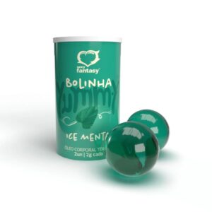 Yummy Bolinha Beijável Térmica Ice Com 2 Unidades Sexy Fantasy