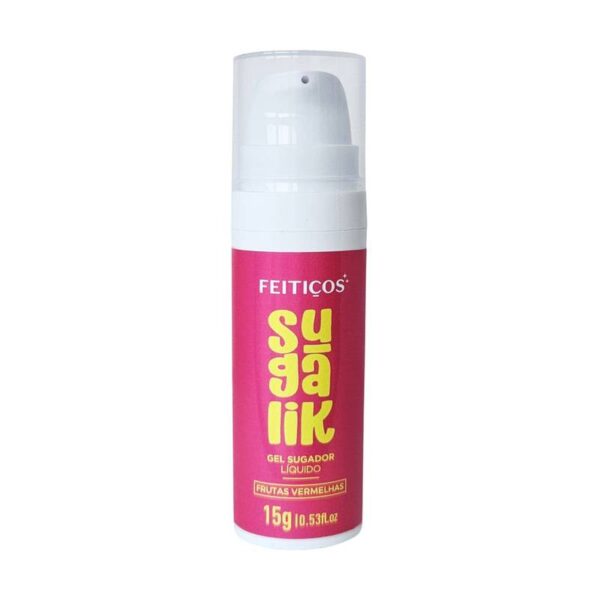 Sugalik Gel Sugador Líquido Beijável Com Pulsação 15G Feitiços - Imagem 5