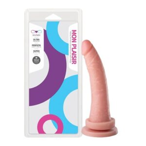 Prótese Maciça Realística Com Ventosa 17,5 X 3,5cm Soulsex